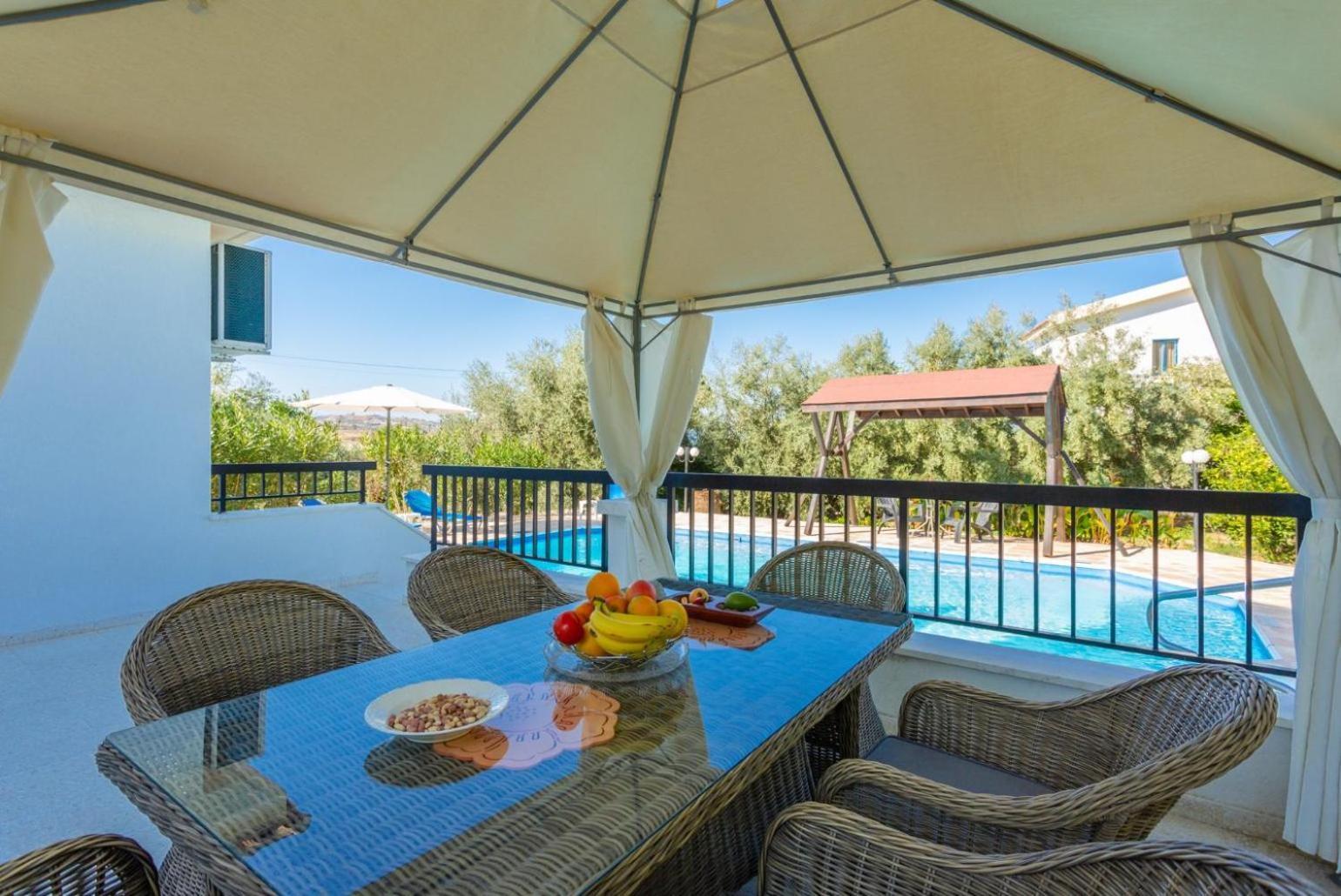 Villa Charoula Thio Полис Экстерьер фото