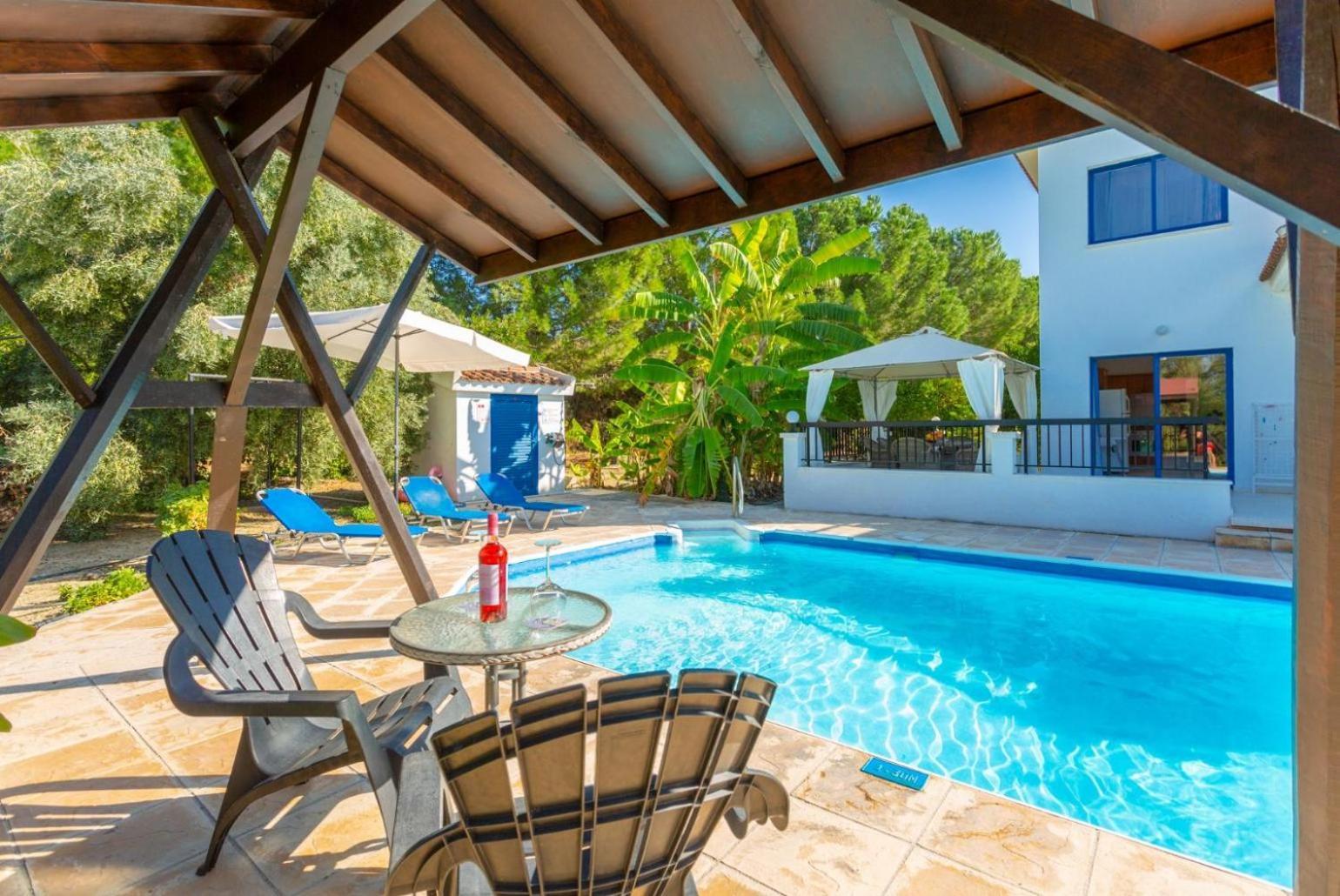 Villa Charoula Thio Полис Экстерьер фото